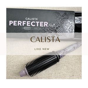 Calista Perfecter Pro+ electric straightening/curling brush.